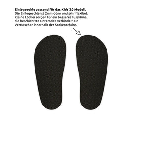 Einlegesohlen für Skinners Sockenschuhe