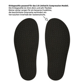 Einlegesohlen für Skinners Sockenschuhe