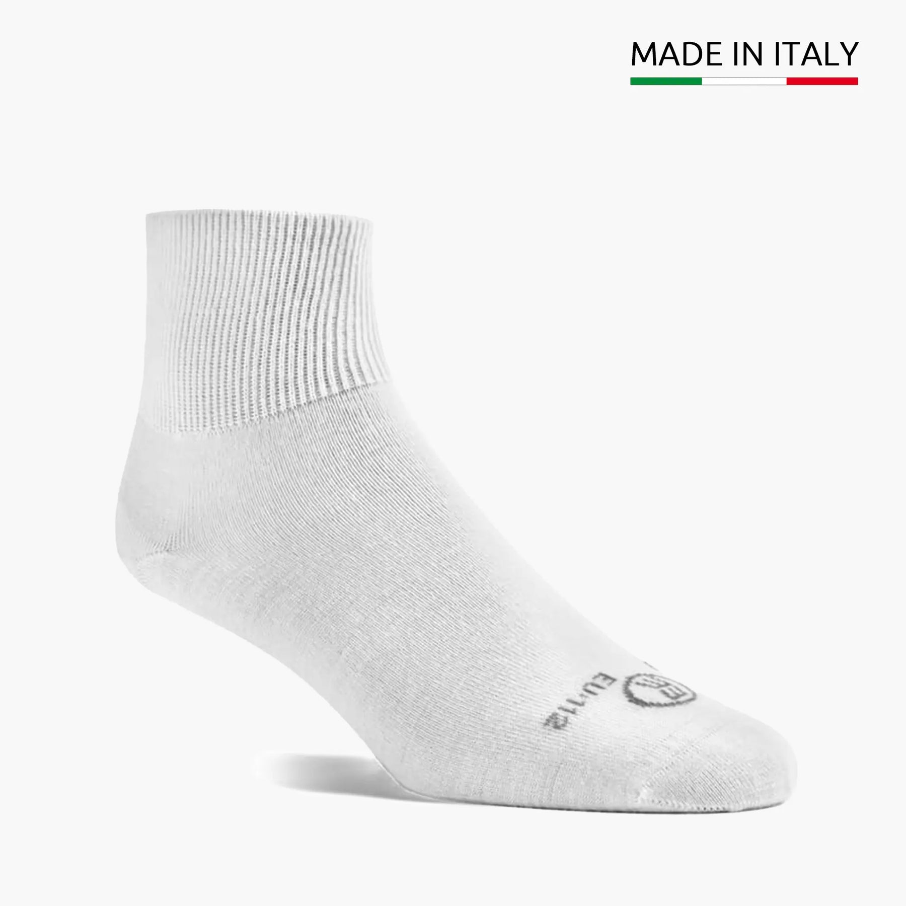 Knöchelsocken aus Merino Wolle | Weiss